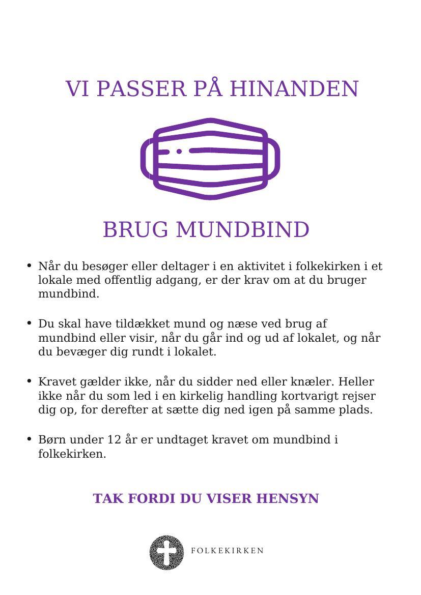 Plakat - Mundbind - redigerbar