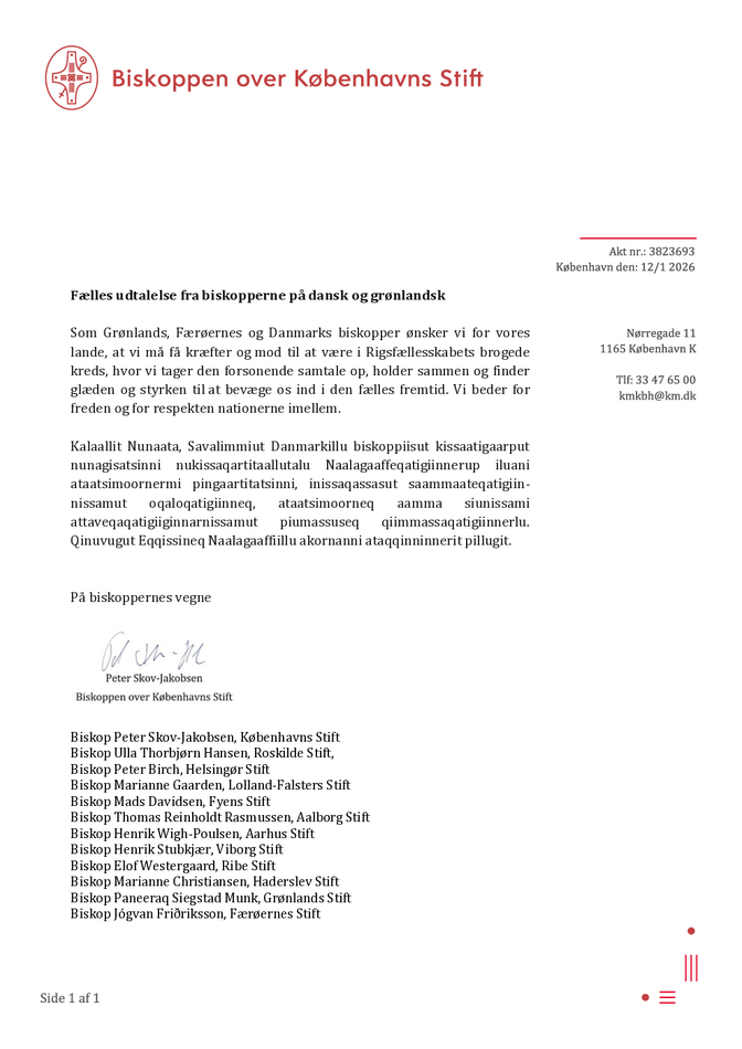 20260114 Biskopper fælles udtalelse om Grønland.pdf