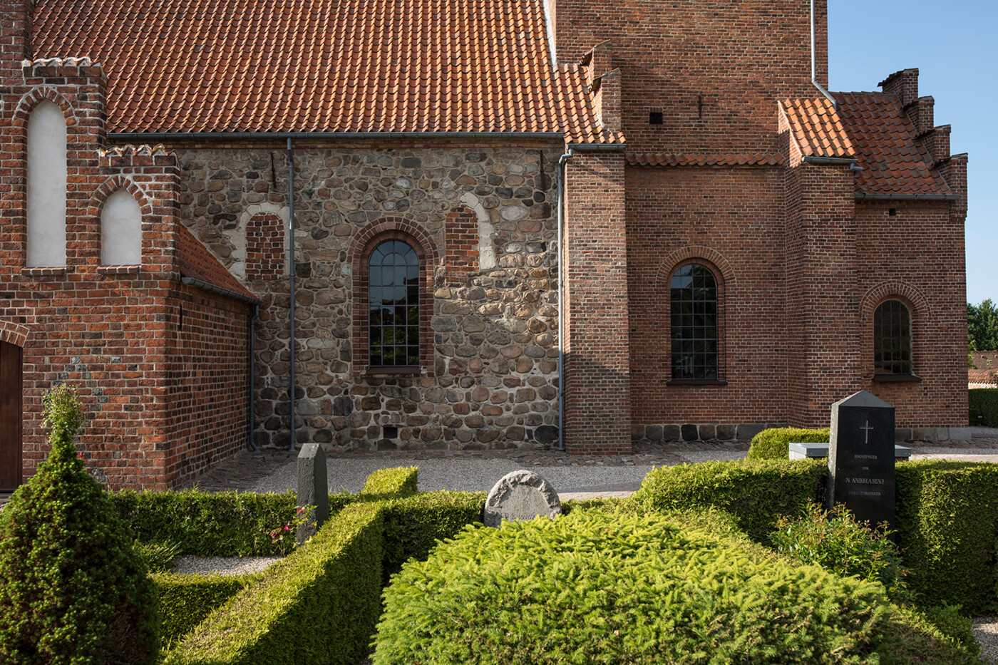 Ydermuren på Lillerød Kirke